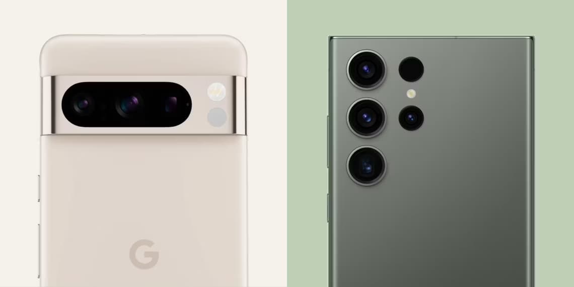 Google Pixel 8 Pro vs. Galaxy S23 Ultra