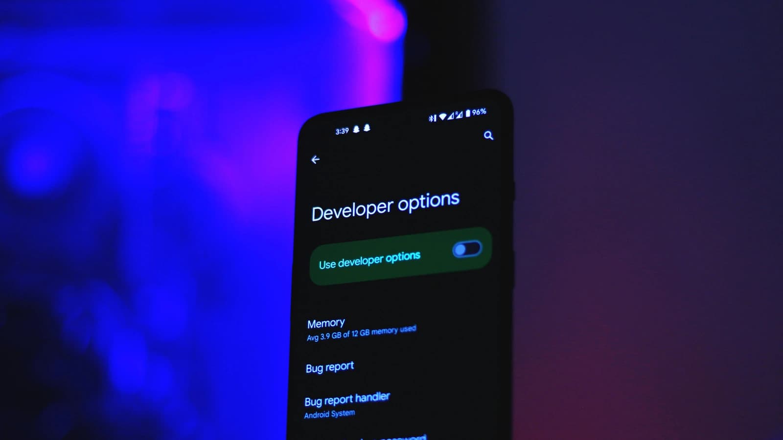 Android Developer Options