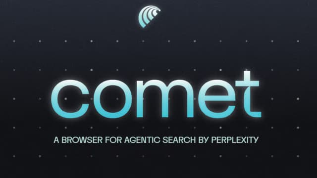 Comet is touted to be an agentic web browser