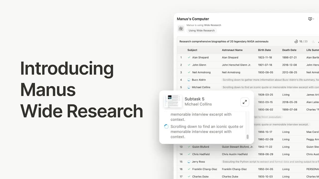 Wide Research