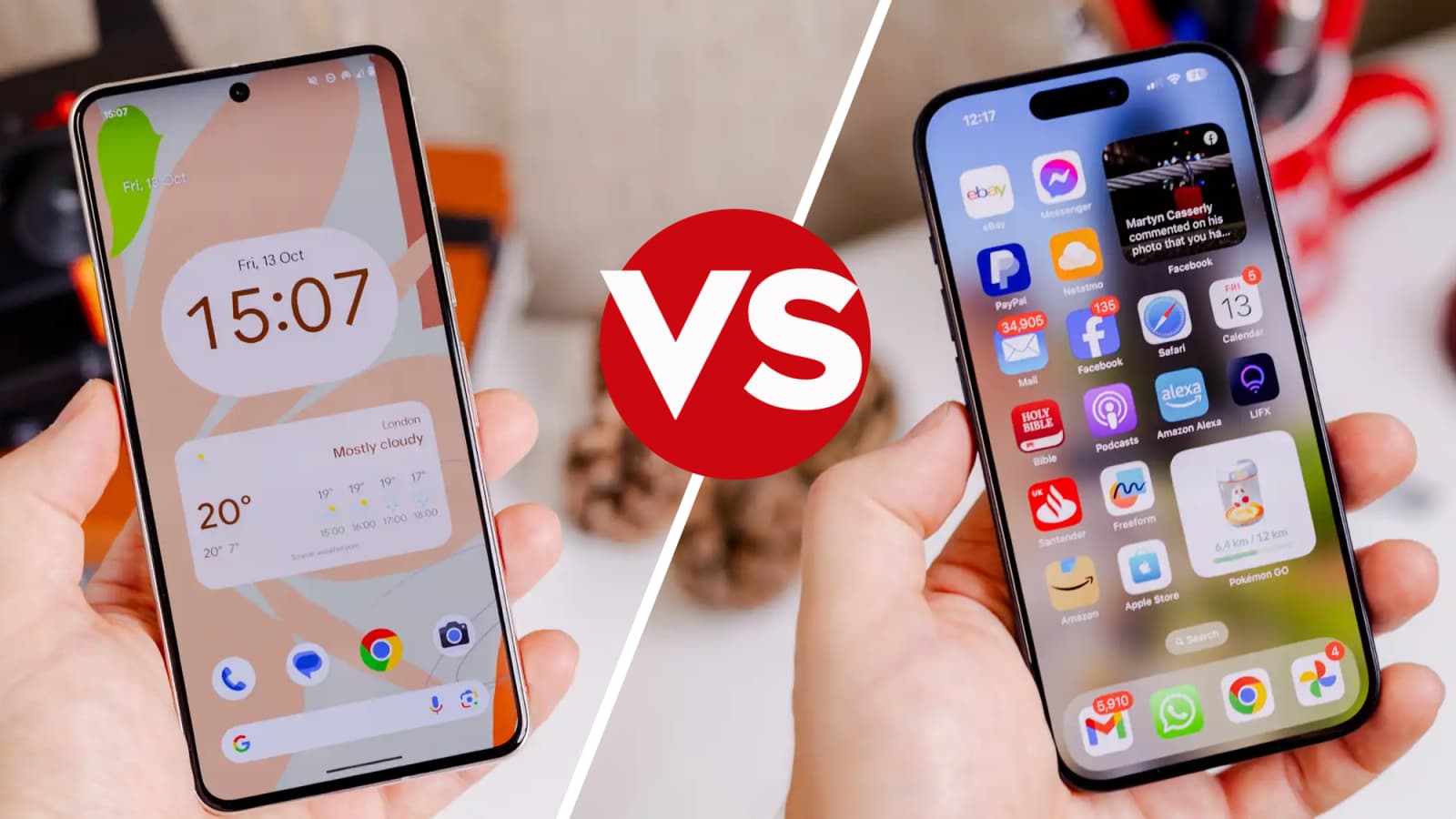 Android Iphone