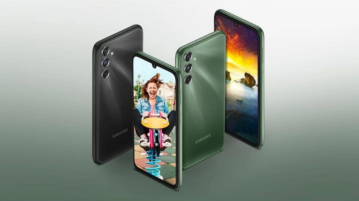This picture is about the Samsung Galaxy F34 5G phone. On 08/08/2023 as an image in the news titled "Galaxy F34 5G unveiled with Exynos 1280 and 50MP camera. " used on the irotime.com website.