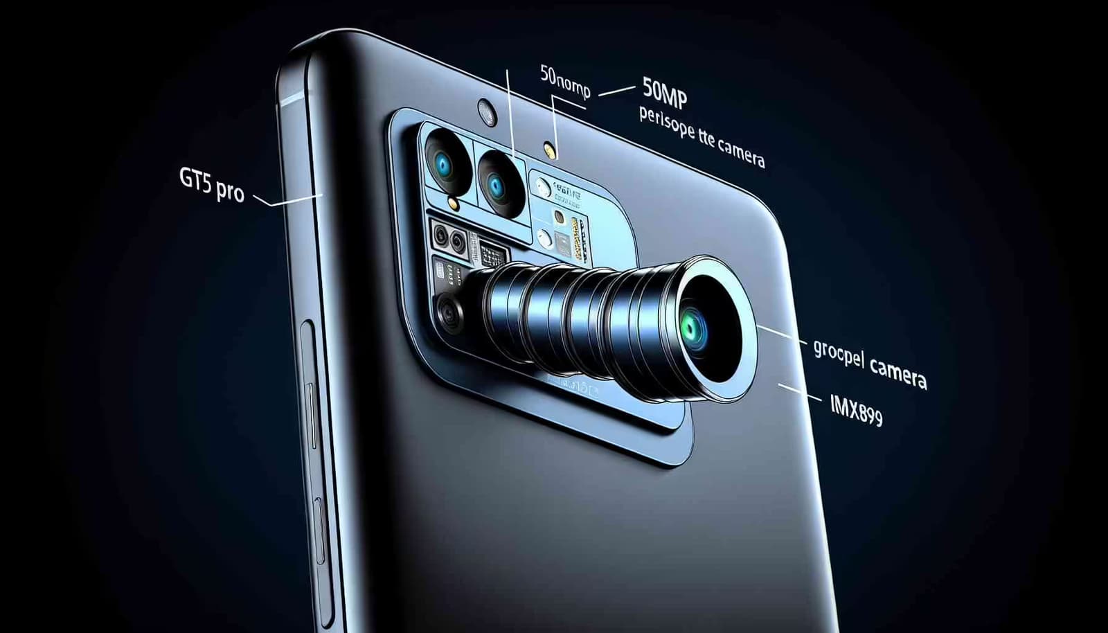 این دوربین پیشرفته سونی بر روی Realme GT5 Pro است!