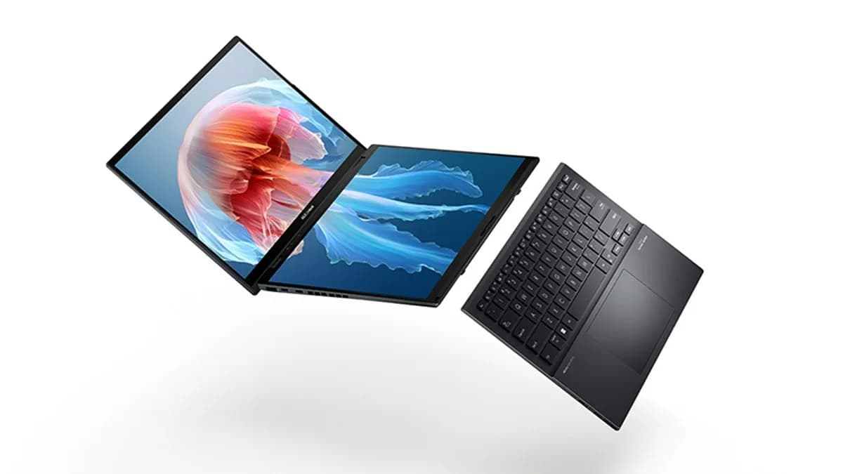 ایسوس از لپ تاپ دو نمایشگره Zenbook Duo (2024) رونمایی کرد