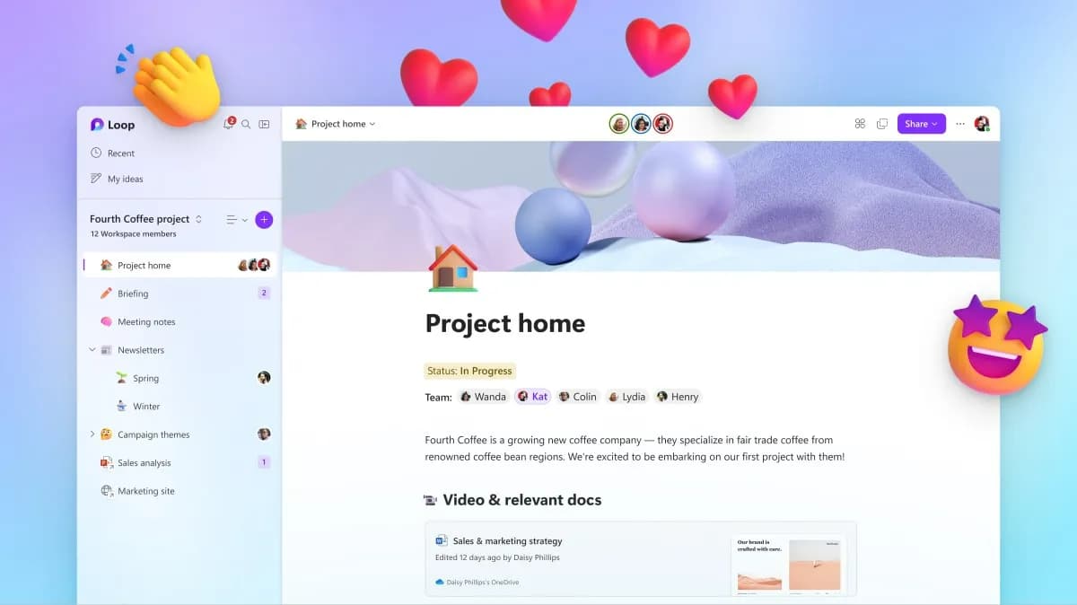 ادغام Copilot در مایکروسافت Loop بسیار کارآمد است