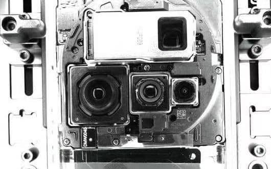 Xiaomi 15 Ultra's camera arrangement purportedly shown in leaked image