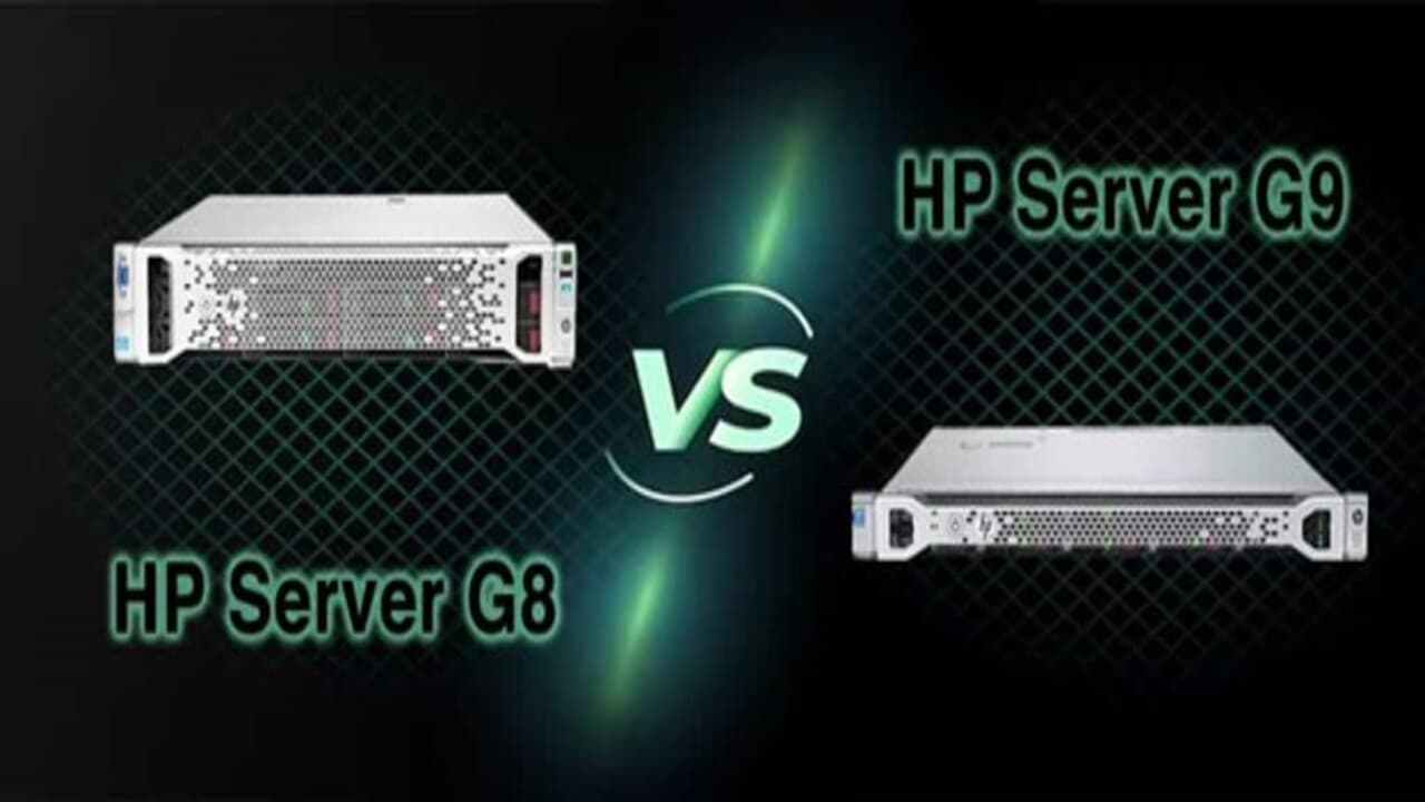 مقایسه سرور g8 و g9