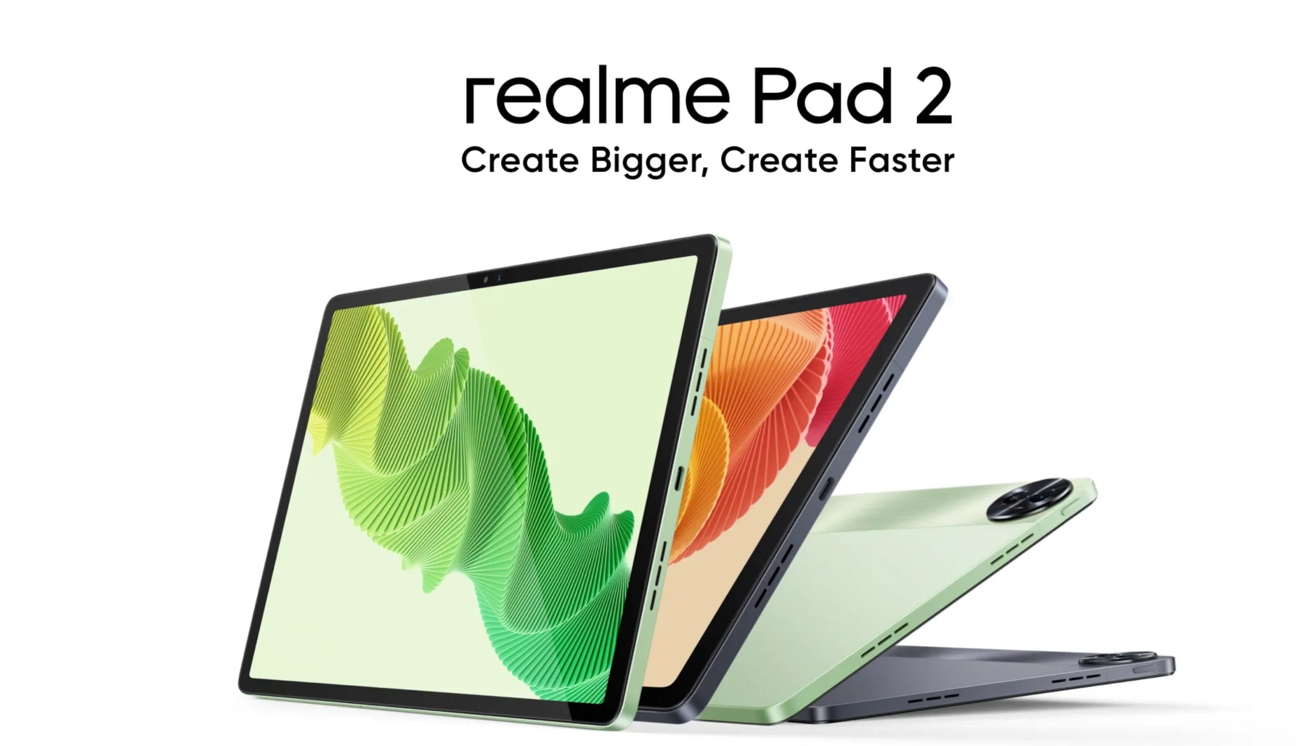 تبلت Realme Pad 2 با نمایشگر 2K 120 هرتز 11.5 اینچی و باتری 8,360 میلیآمپرساعت در هند معرفی شد + تمام جزئیات