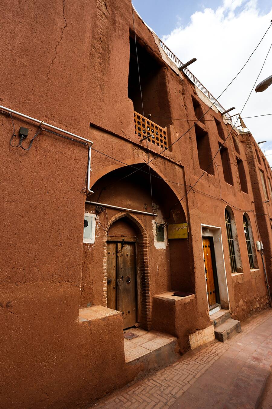 روستای ابیانه،با معماری قرمز حیرت آور