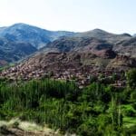 روستای ابیانه،با معماری قرمز حیرت آور