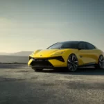 Porsche's new rival Lotus Emeya, a super-fast electric car