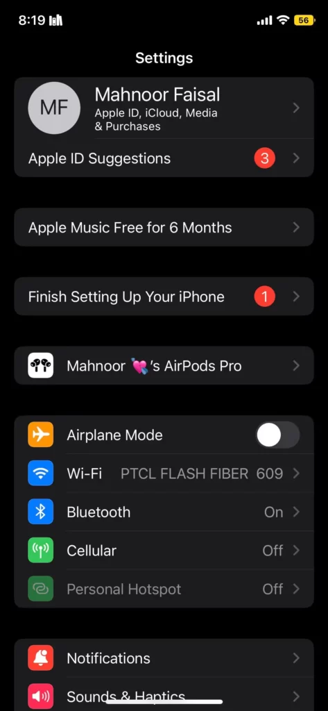Go Offline Before Reading the Message