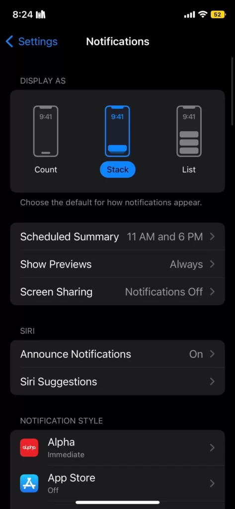 Read Messages From Notification Previews
