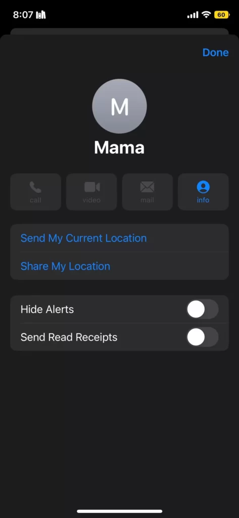 stop sharing read receipts in iMessage