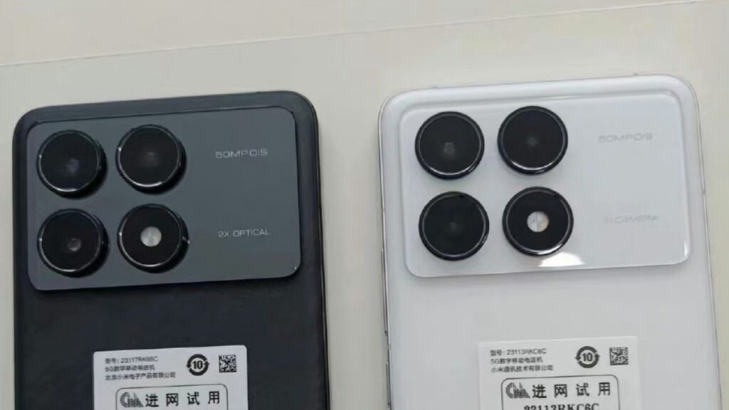 Images of Redmi K70 and K70 Pro revealed before the unveiling