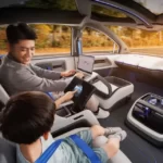 روباتاکسی بایدو با فرمان قابل جابجایی