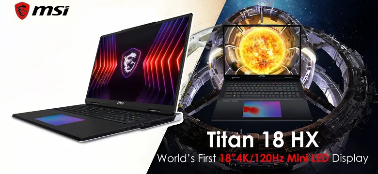 اولین لپ تاپ با نمایشگر 18 اینچی MiniLED معرفی شد