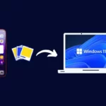 روش انتقال سریع عکس ها از آیفون به ویندوز 11