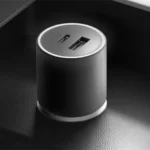 مجموعه شارژر دو پورت خودرو 100 واتی شیائومی معرفی شد