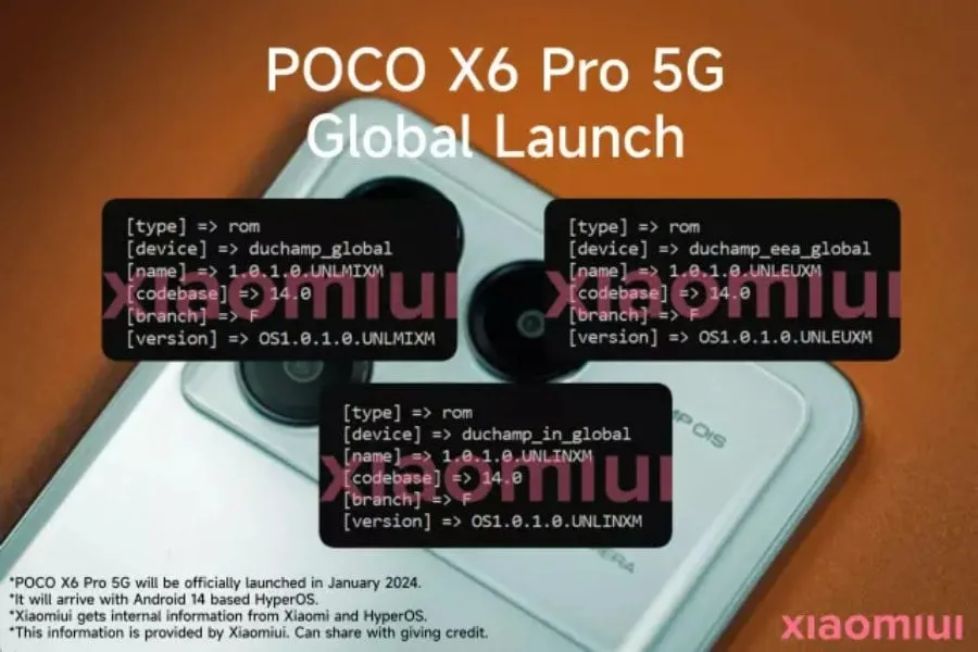 گوشی پوکو X6 Pro 5G ژانویه به بازار جهانی می رسد