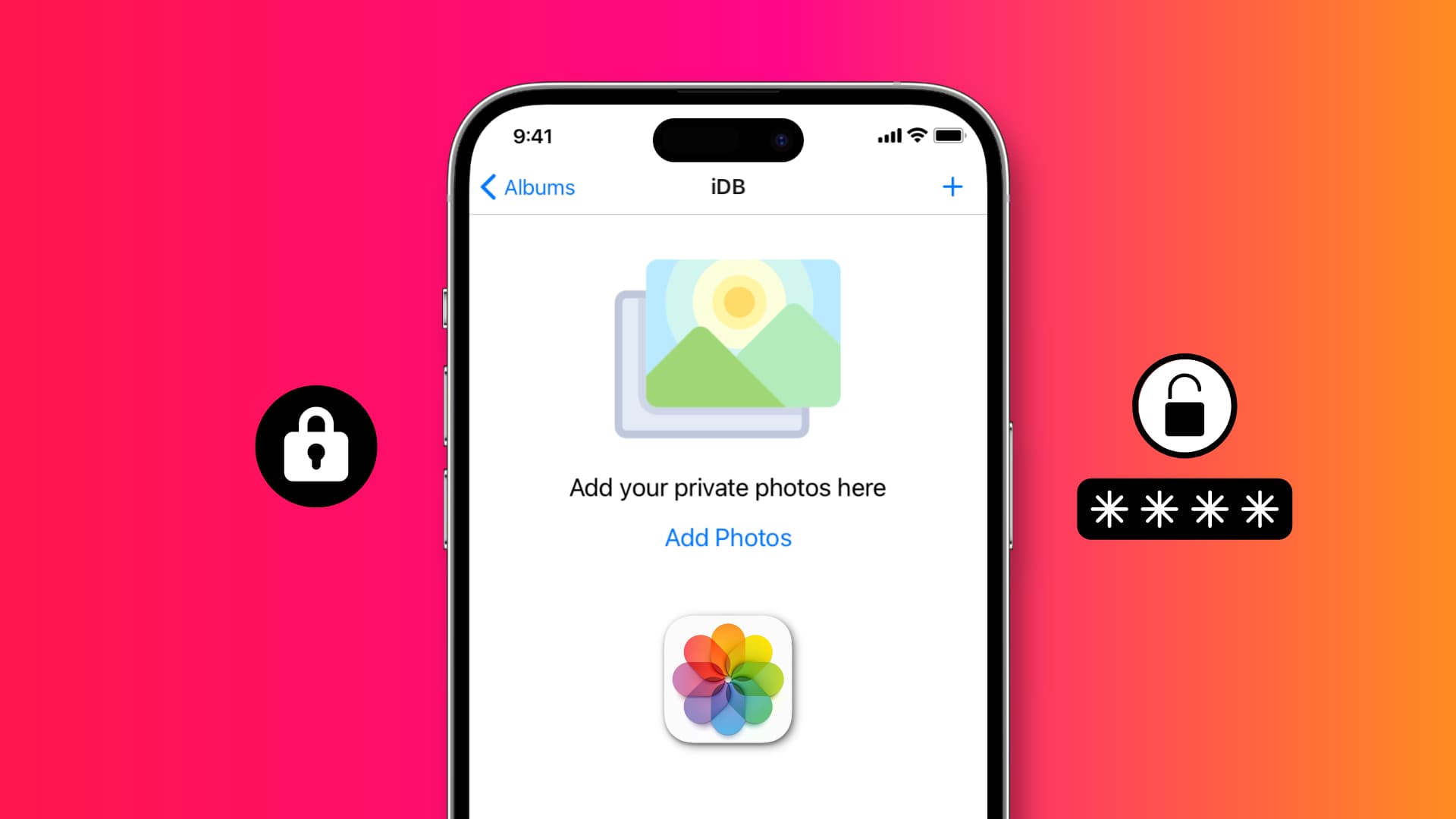 How to password protect photos on iPhone and iPad