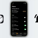 iPhone alarm