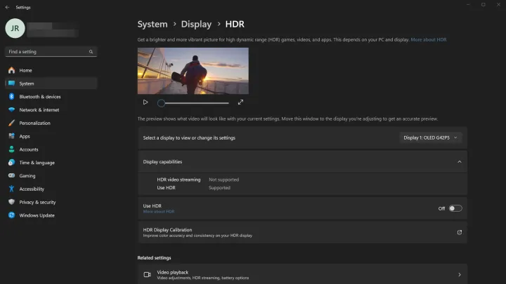 How to enable HDR in Windows 11