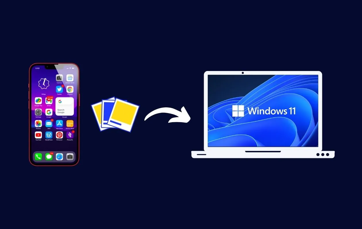 How to quickly transfer photos from iPhone to Windows 11