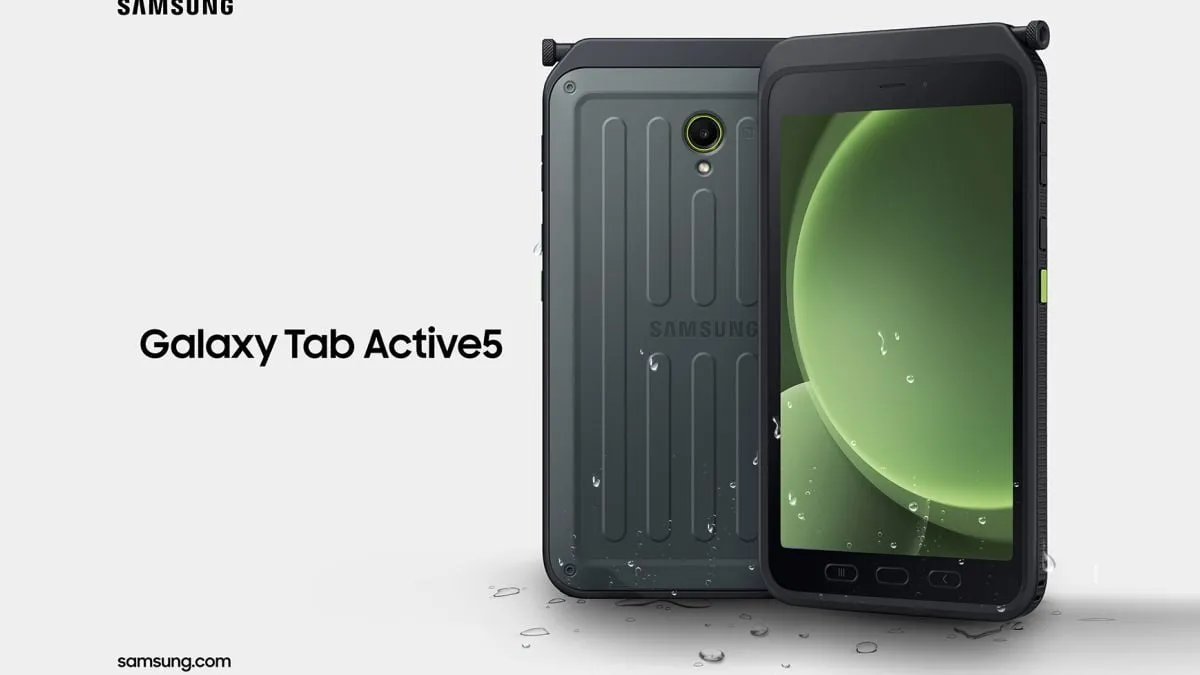 تبلت جان سخت Galaxy Tab Active 5 سامسونگ معرفی شد