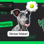 واتساپ Sticker Maker برای کاربران iOS شروع به کار کرد