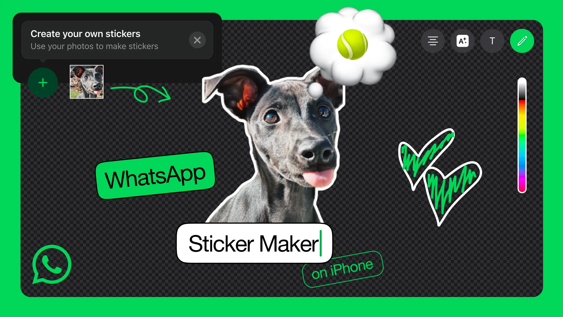واتساپ Sticker Maker برای کاربران iOS شروع به کار کرد