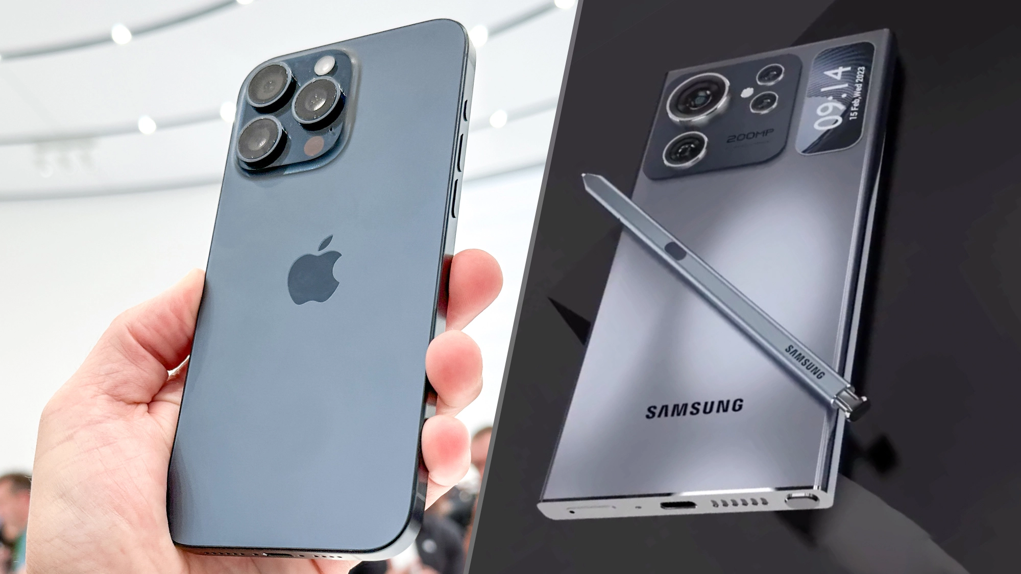 Galaxy S24 Ultra vs iPhone 15 Pro Max