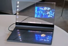 کانسپت لپ تاپ لنوو با نمایشگر شفاف رونمایی شد