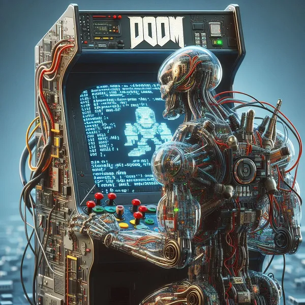 هوش مصنوعی GPT-4 در بازی Doom خوب عمل نکرد 