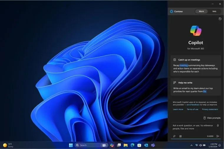 کوپایلوت مایکروسافت 365 بزودی دردسترس دانشجویان
