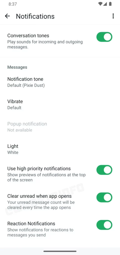 whatsapp clear unread messages automatically leak