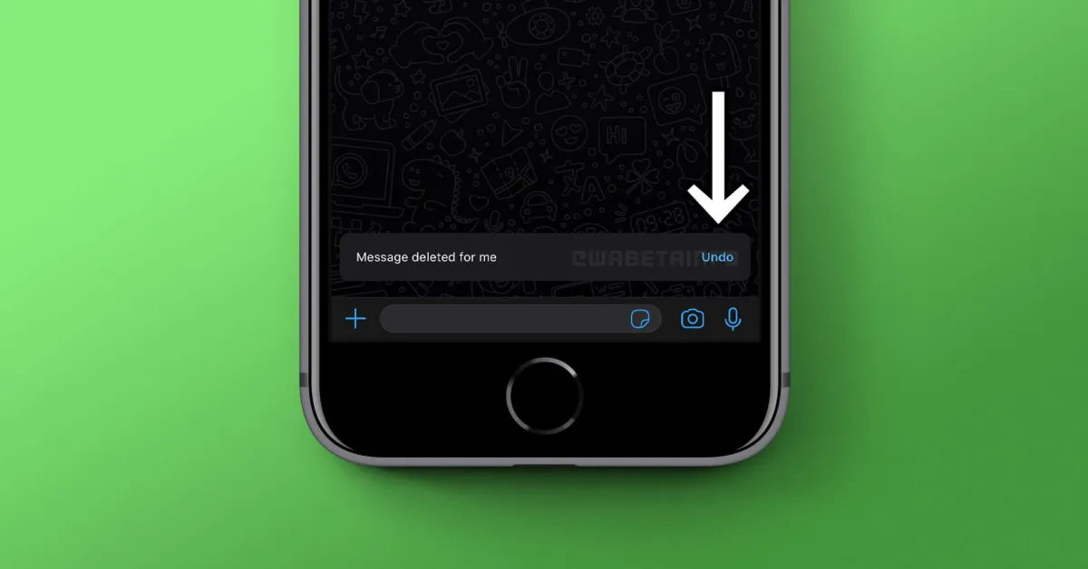 WhatsApp to add undo feature, lets you retrieve deleted messages