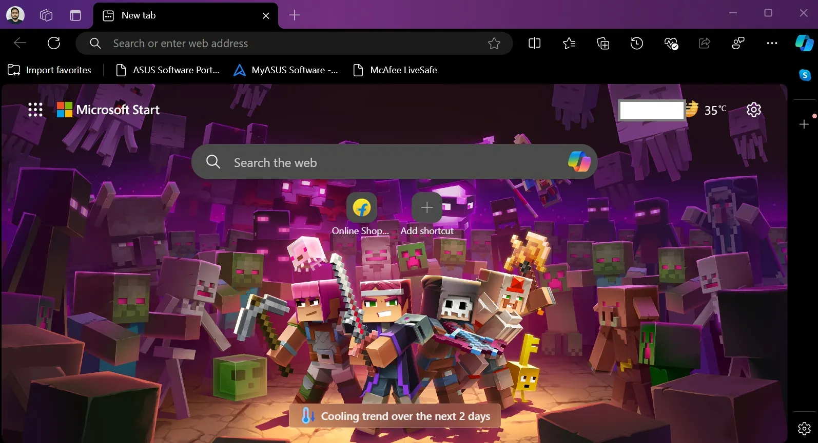 مایکروسافت اج از هوش مصنوعی برای پیشنهاد سایت استفاده می کند