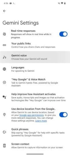 گوگل جمینی بزودی با صدای بیشتری در دسترس خواهد بود