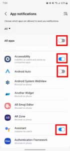 Samsung Galaxy Watch 7 Notifications