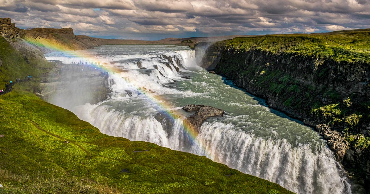 آبشار گولفوس (Gullfoss)