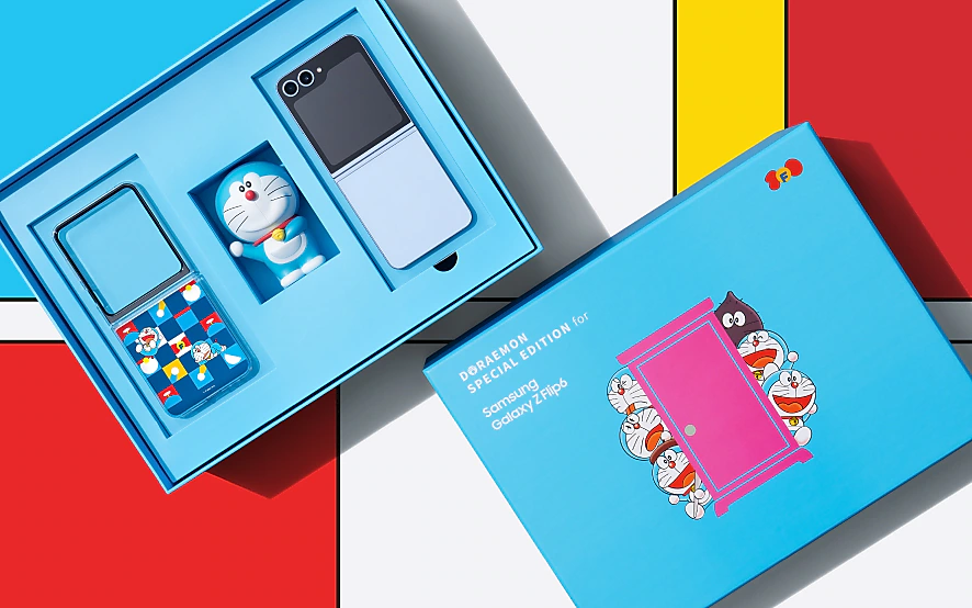 نسخه Doraemon Limited Edtion گلکسی زد فلیپ 6 عرضه شد