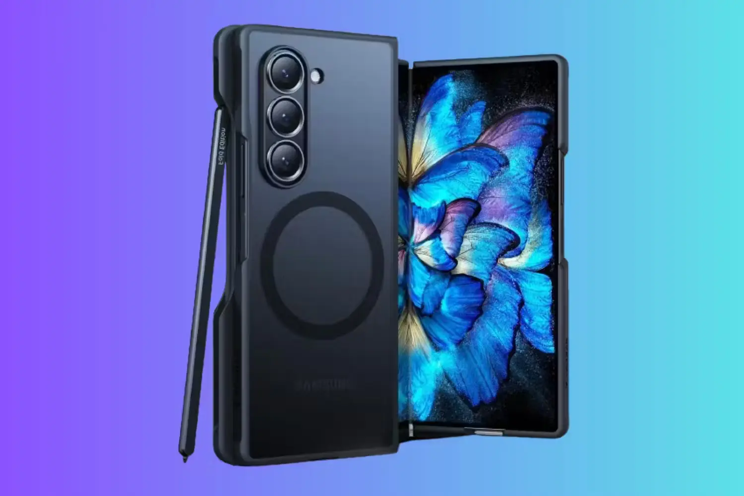 بهترین قاب محافظ Galaxy Z Fold 6 قاب ضد ضربه TORRAS Magnetic