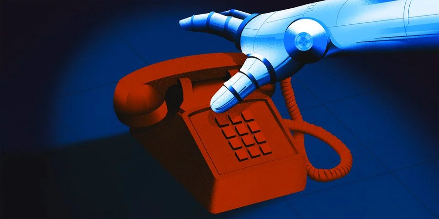 تماس‌های تلفنی تقلبی با استفاده از صدای تقلیدی هوش مصنوعی