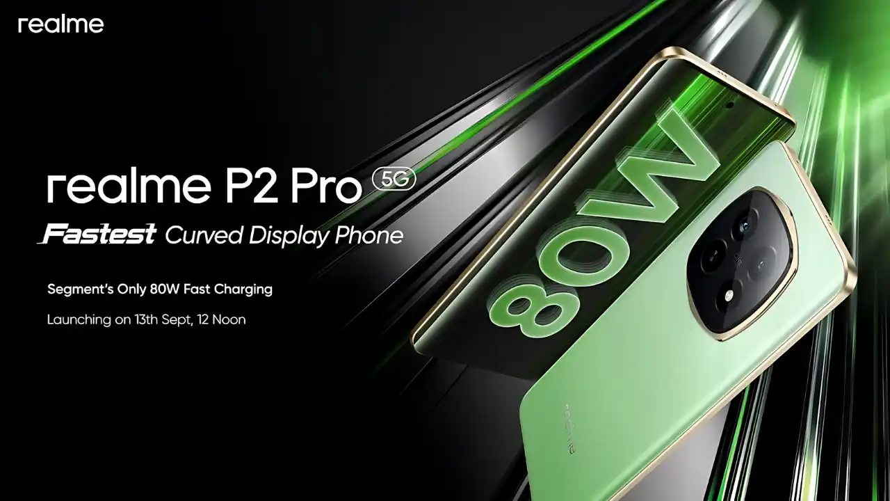 Realme P2 Pro debuts with curved OLED and 50MP main cam, the Realme Pad 2 Lite tags along