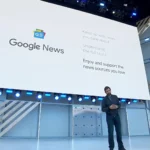 google news interface