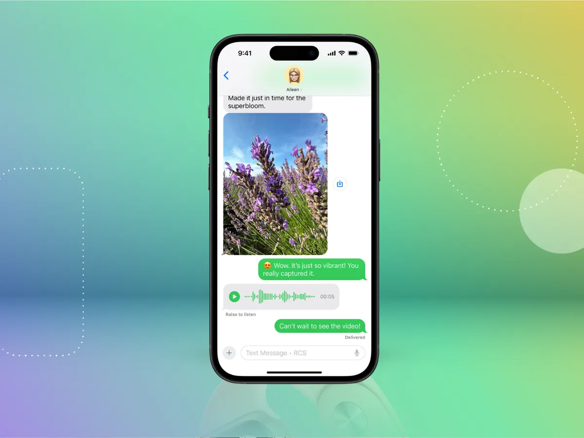 ios rcs messaging