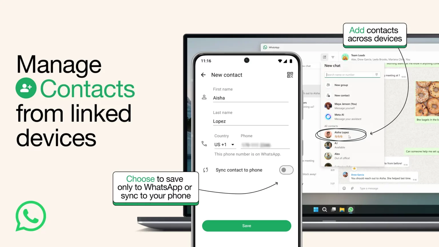 Making it Easier to Add and Manage Contacts