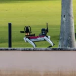 Robotic dogs in body protection trump