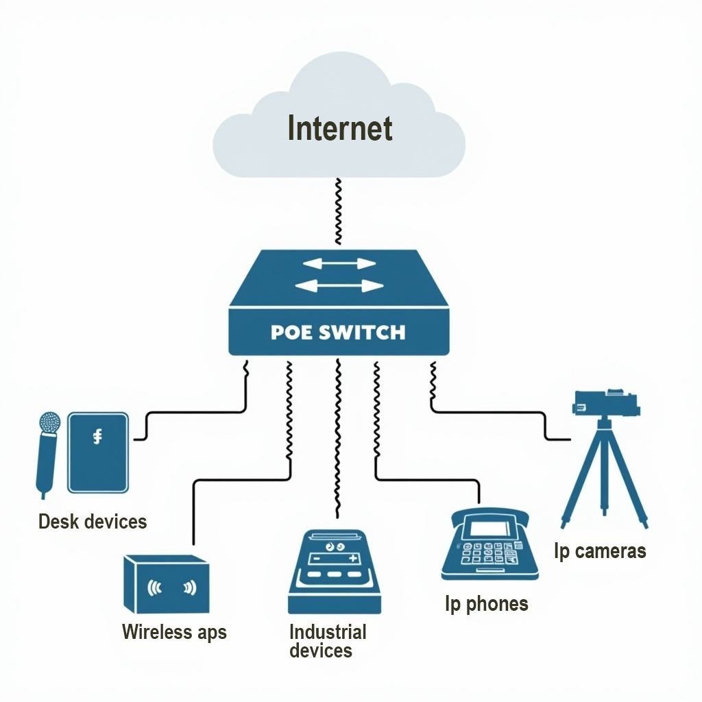 انتقال توان الکتریکی بر بستر کابل شبکه - تجهیزنت